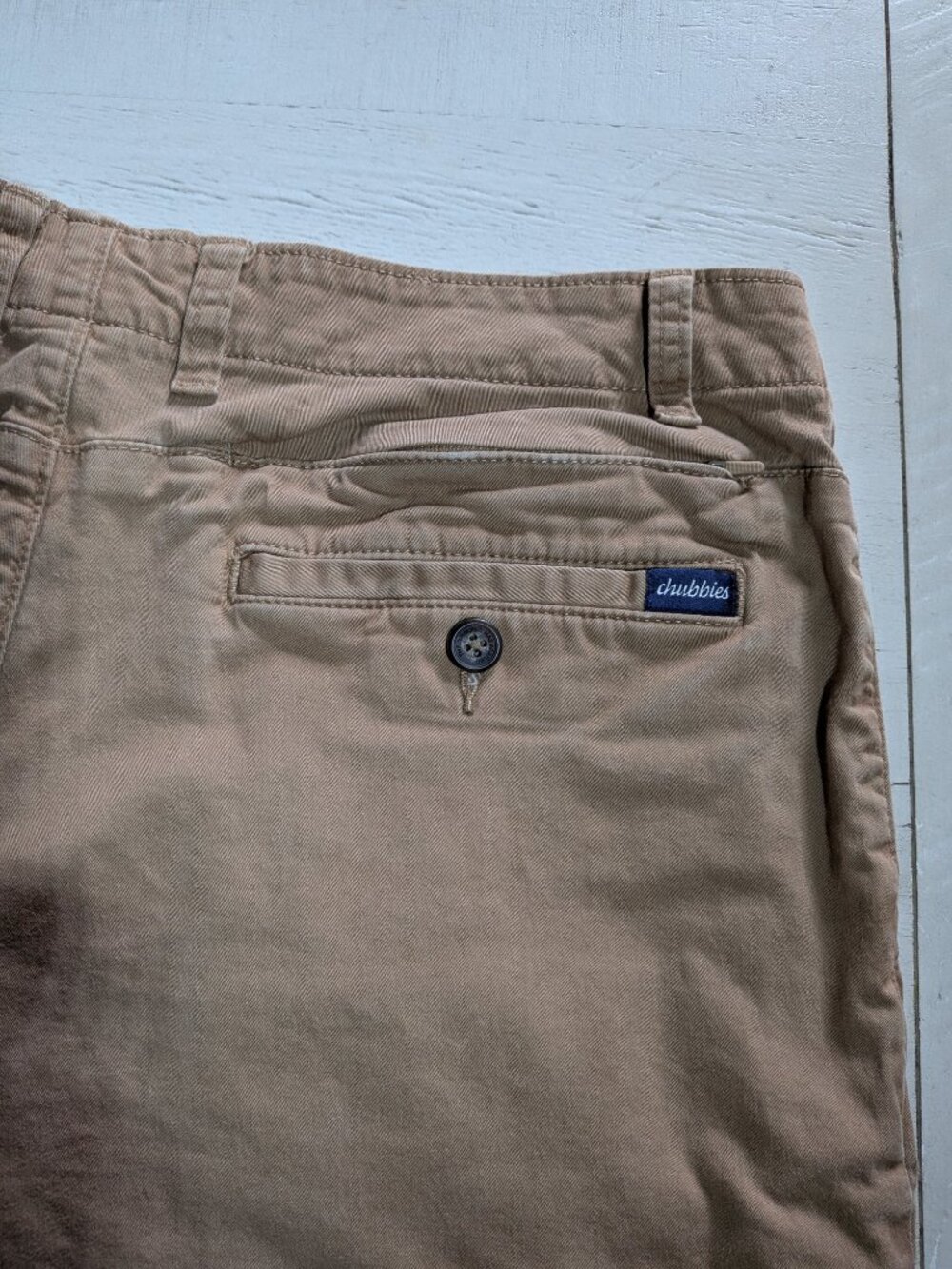 Chubbies The Original Shorts Men's 32 Tan 5.5" Regular Fit - Picture 2 of 8